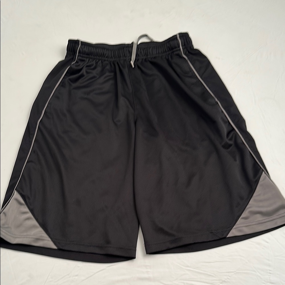 Champion black and gray elastic waist athletic shorts